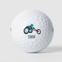 Rollstuhlfahren Golfball