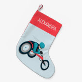 Rollstuhlfahren Kleiner Weihnachtsstrumpf (Vorderansicht (hängend))
