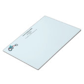 Rollstuhlfahren Notizblock (angewinkelt)