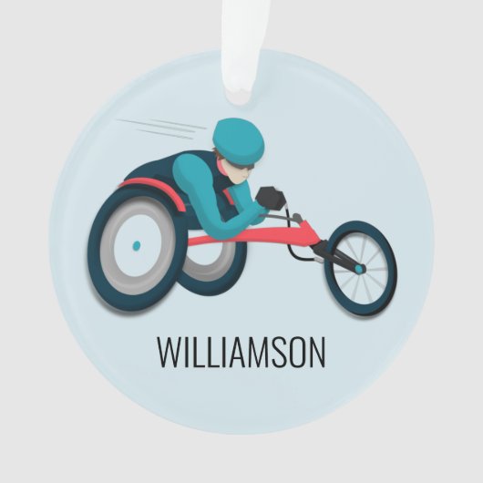 Rollstuhlfahren Ornament (Vorderseite)