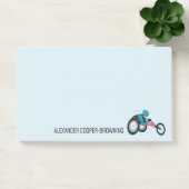 Rollstuhlfahren Post-it Klebezettel (Büro)