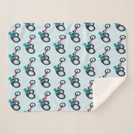 Rollstuhlfahren Sherpadecke (Vorderseite (Horizontal))