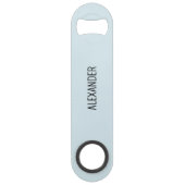 Rollstuhlfahren Speed Flaschenöffner (Rückseite)