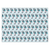 Rollstuhlfahren Tischdecke (Vorderseite (Horizontal))
