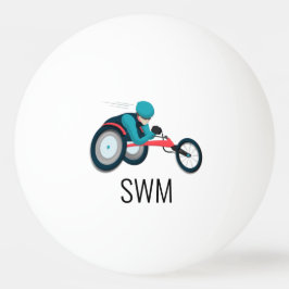 Rollstuhlfahren Tischtennisball