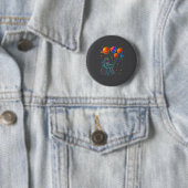 Rollstuhlfahrender Astronaut Motivation Kinder Wel Button (Beispiel)