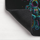 Rollstuhlfahrender Astronaut Motivation Kinder Wel Mousepad (Ecke)