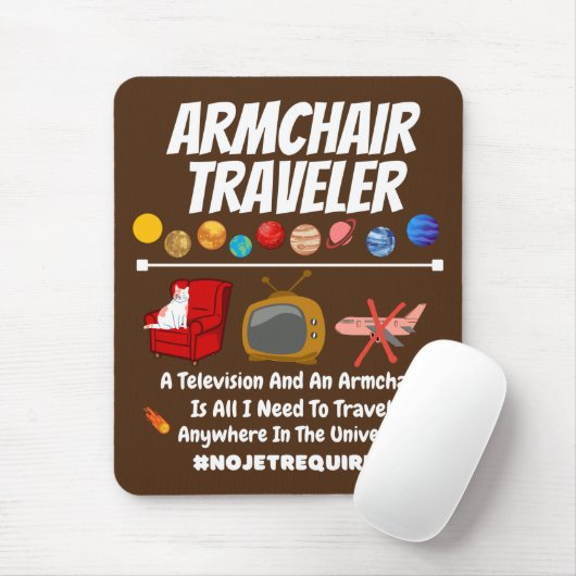 Rollstuhlfahrer 2 mousepad (Mit Mouse)