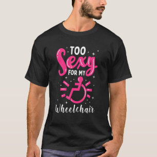Rollstuhlfahrer Leg Amputee T-Shirt