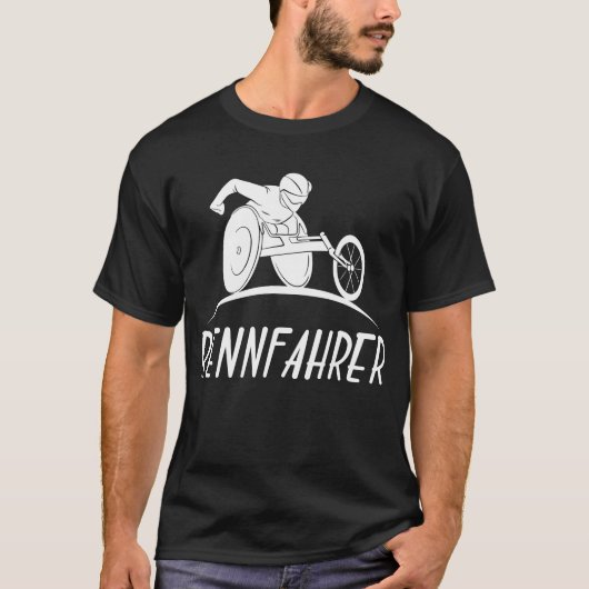 Rollstuhlfahrer-Motivationshandicap T-Shirt (Vorderseite)