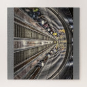 Rollstuhlfahrer Puzzle (Horizontal)