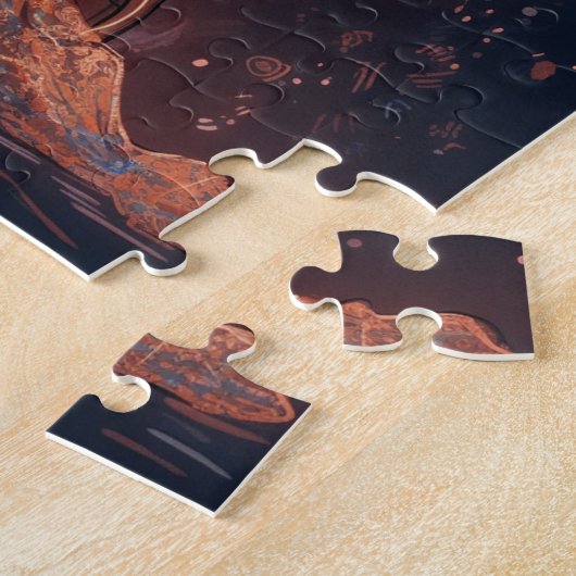 Rollstuhlfahrerin tanzt fröhlich puzzle (Seite)