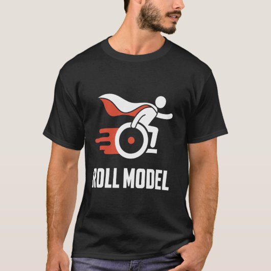 Rollstuhlfahrzeug Rollmodell T-Shirt (Vorderseite)