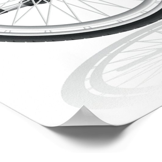 Rollstuhlplakat Poster (Ecke)