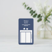 Rollstuhlreparaturservice Visitenkarte (Stehend Vorderseite)