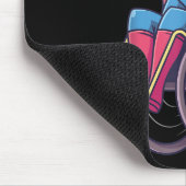 Rollstuhlsuperhero I Amputee Handicap Behinderung Mousepad (Ecke)