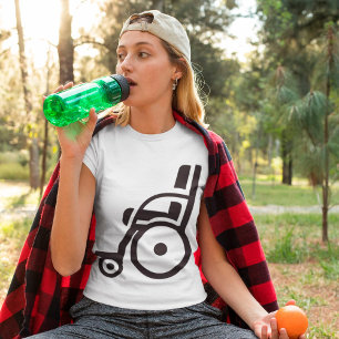 Rollstuhlsymbol Damen T-Shirt