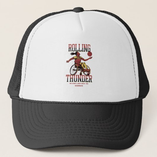 Rollthunder Truckerkappe (Vorderseite)
