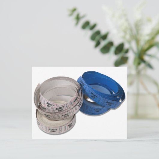 RollTickets081210 Postkarte (Stehend Vorderseite)