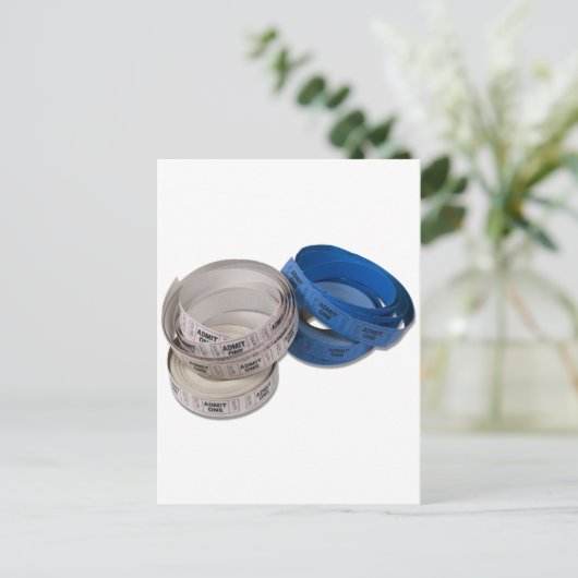 RollTickets081210 Postkarte (Stehend Vorderseite)