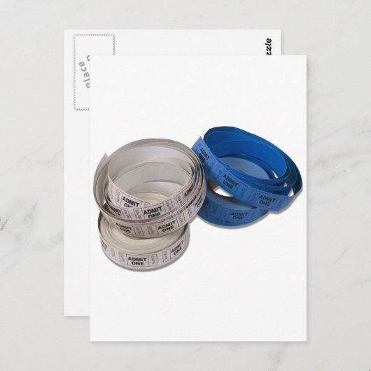 RollTickets081210 Postkarte (Vorne/Hinten)