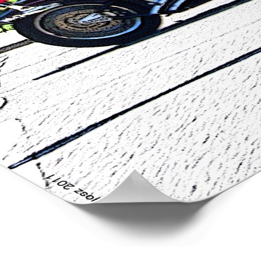 Rolltipp in DC-Poster Poster (Ecke)