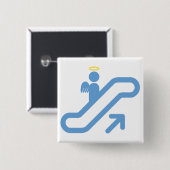 Rolltreppe, kein Treppenhaus Button (Vorne & Hinten)