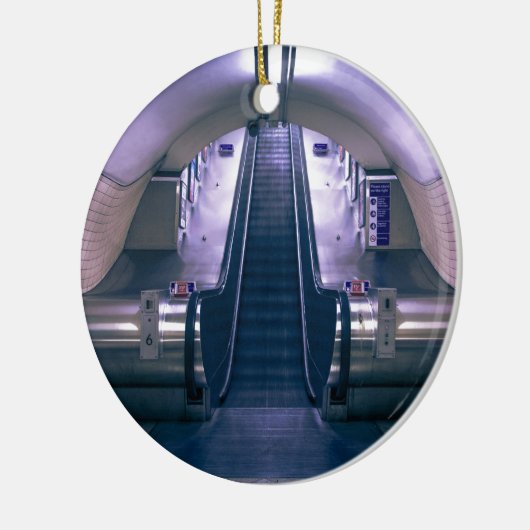 Rolltreppe Keramikornament (Links)