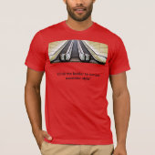 Rolltreppen-Art T T-Shirt (Vorderseite)