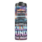 Rollturm auf dem Lkw Thermosbecher (Vorderseite)