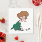 Rollwagentpapier Napkins Serviette (Beispiel)