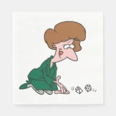 Rollwagentpapier Napkins Serviette (Vorderseite)