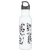 Rollwürfelflasche Edelstahlflasche (Rückseite)