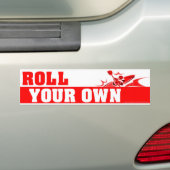 RollYourOwnRed Autoaufkleber (Auf Auto)