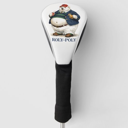 Roly Poly Golf Kopfbedeckung Headcover (Vorderseite)