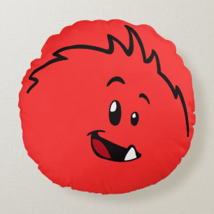 Roly-Poly Monster Throw Kissen