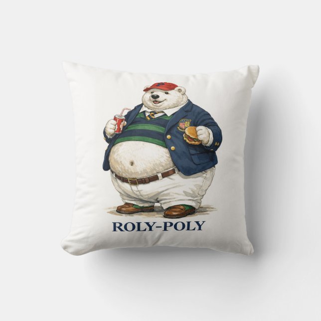 Roly Poly Pillow Kissen (Vorderseite)