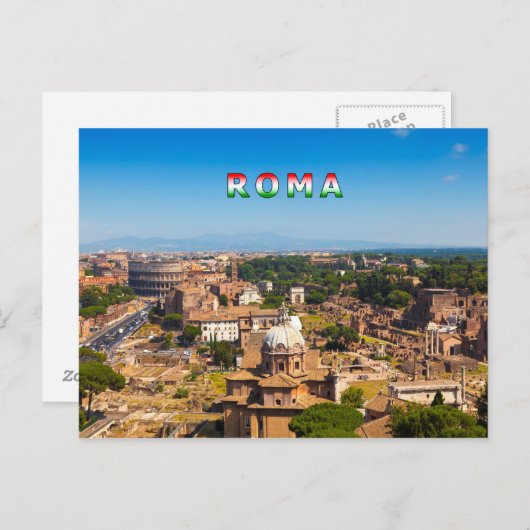 Rom #01C Postkarte (Vorne/Hinten)