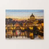 Rom am Abend Vatikanpuzzle Puzzle (Horizontal)