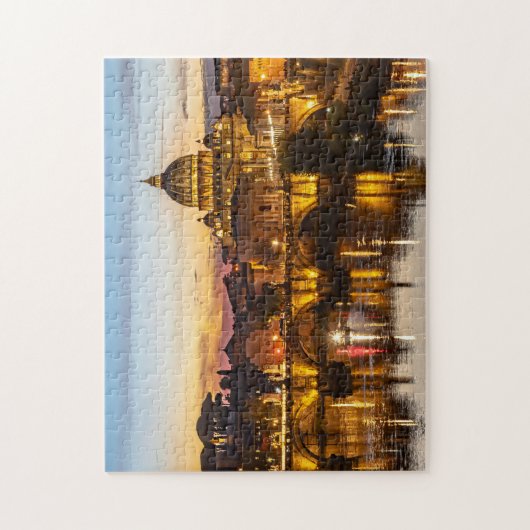 Rom am Abend Vatikanpuzzle Puzzle (Vertikal)