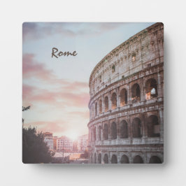 Rom Antike Architektur Sonnenuntergang Stadt Fotoplatte