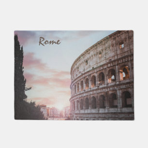 Rom Antike Architektur Sonnenuntergang Stadt Fußmatte