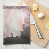 Rom Antike Architektur Sonnenuntergang Stadt Geschirrtuch (Viertel Falte)