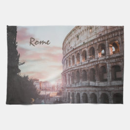 Rom Antike Architektur Sonnenuntergang Stadt Geschirrtuch