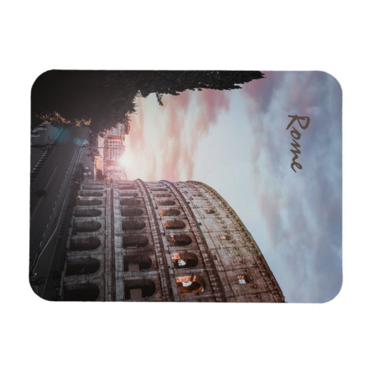 Rom Antike Architektur Sonnenuntergang Stadt Magnet (Horizontal)