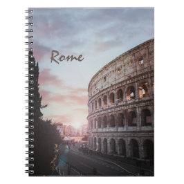 Rom Antike Architektur Sonnenuntergang Stadt Notizblock