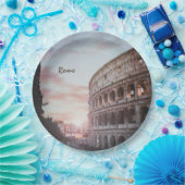 Rom Antike Architektur Sonnenuntergang Stadt Pappteller (Party)