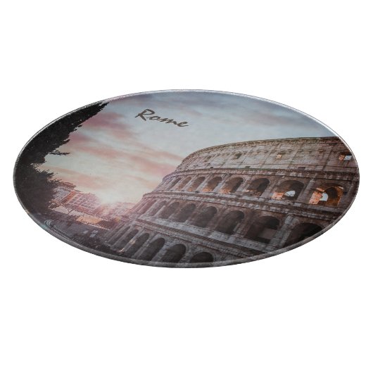 Rom Antike Architektur Sonnenuntergang Stadt Schneidebrett (Ecke)