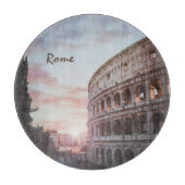 Rom Antike Architektur Sonnenuntergang Stadt Schneidebrett (Vorderseite)