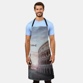 Rom Antike Architektur Sonnenuntergang Stadt Schürze (Getragen)